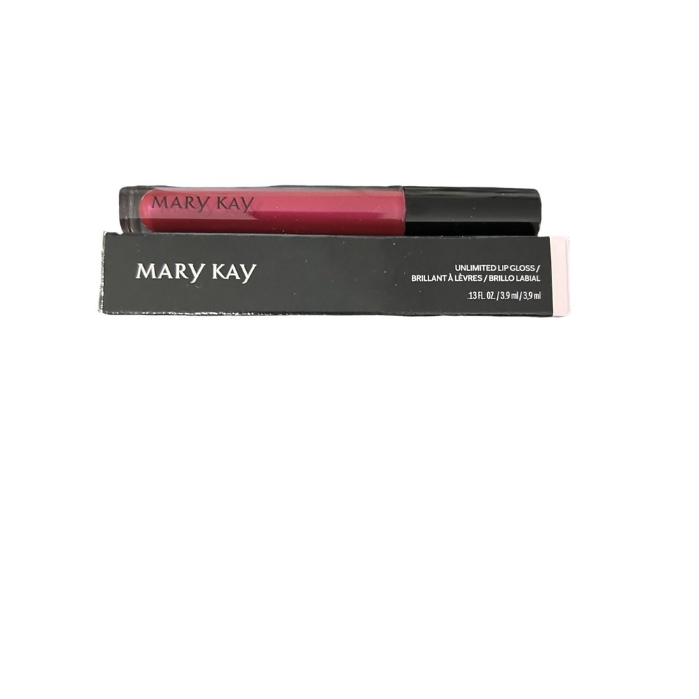 New In Box Mary Kay Unlimited Lip Gloss Berry Delight #153485 Full Size